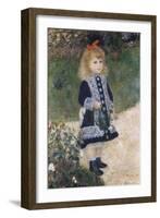 Girl with a Watering Can-Pierre-Auguste Renoir-Framed Giclee Print