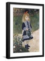 Girl with a Watering Can-Pierre-Auguste Renoir-Framed Giclee Print