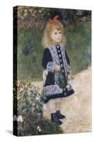 Girl with a Watering Can-Pierre-Auguste Renoir-Stretched Canvas
