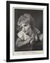 Girl with an Apple-Jean Baptiste Greuze-Framed Giclee Print