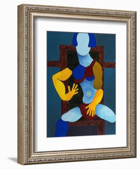 Girl with an Expensive Bikini, 2007B-Jan Groneberg-Framed Giclee Print