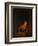 Girl with an Oil Lamp at a Window, 1645-75-Gerrit or Gerard Dou-Framed Giclee Print