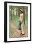 Girl with Bindle-Louis Welden Hawkins-Framed Giclee Print