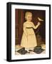 Girl with Bird-Diane Ulmer Pedersen-Framed Art Print