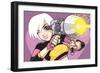 Girl with Blaster Gun-Harry Briggs-Framed Giclee Print