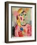 Girl with Blue Eyes and a Plait (Maedchen Mit Blauen Augen Und Einem Zopf), C. 1916-Alexej Von Jawlensky-Framed Giclee Print