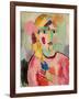 Girl with Blue Eyes and a Plait (Maedchen Mit Blauen Augen Und Einem Zopf), C. 1916-Alexej Von Jawlensky-Framed Giclee Print