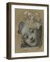 Girl with Bonnet-Jean-Honoré Fragonard-Framed Giclee Print