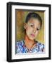 Girl With Braids 2008-Tilly Willis-Framed Giclee Print