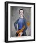 Girl with Bread, 1926-Christopher Wood-Framed Giclee Print