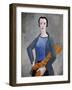 Girl with Bread, 1926-Christopher Wood-Framed Giclee Print