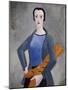 Girl with Bread, 1926-Christopher Wood-Mounted Giclee Print