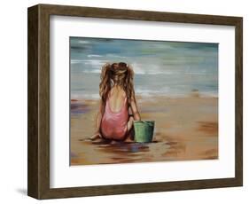 Girl with bucket-Sydney Edmunds-Framed Giclee Print