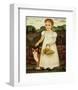 Girl with Cat-Diane Ulmer Pedersen-Framed Art Print