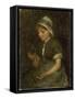 Girl with Cherries-Bernardus Johannes Blommers-Framed Stretched Canvas