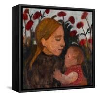 Girl with Child, 1902-Paula Modersohn-Becker-Framed Stretched Canvas