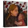 Girl with Child, 1902-Paula Modersohn-Becker-Stretched Canvas