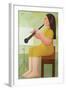 Girl with Clarinet, 1986-Reg Cartwright-Framed Giclee Print