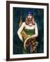 Girl with Cornucopia, 1937 (Oil on Canvas)-Walt Kuhn-Framed Giclee Print