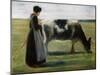 Girl with Cow, 19th Century-Max Liebermann-Mounted Premium Giclee Print