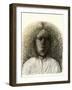 Girl with Curly Hair, 1985-Evelyn Williams-Framed Giclee Print