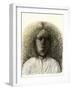 Girl with Curly Hair, 1985-Evelyn Williams-Framed Giclee Print