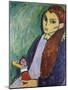 Girl with Doll, 1910-Alexej Von Jawlensky-Mounted Giclee Print