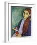 Girl with Doll, 1910-Alexej Von Jawlensky-Framed Giclee Print