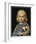 Girl with Doll-Albert Anker-Framed Giclee Print