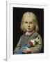 Girl with Doll-Albert Anker-Framed Giclee Print