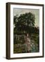 Girl with Ducks-Henri-Joseph Harpignies-Framed Giclee Print