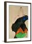 Girl with Elbow Raised, 1911-Egon Schiele-Framed Giclee Print