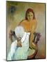 Girl with Fan, 1902-Paul Gauguin-Mounted Premium Giclee Print