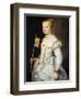 Girl with Fan, Ca. 1628-1629-Peter Paul Rubens-Framed Giclee Print