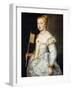 Girl with Fan, Ca. 1628-1629-Peter Paul Rubens-Framed Giclee Print