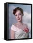 Girl with Floral Corsage-Charles Woof-Framed Stretched Canvas