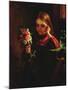 Girl with Flowers-John Davidson-Mounted Giclee Print