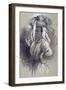 Girl with Fruit, 1849-John Gilbert-Framed Giclee Print