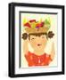 Girl with Fruit - Playmate-Sheree Boyd-Framed Giclee Print