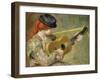 Girl with Guitar-Pierre-Auguste Renoir-Framed Giclee Print