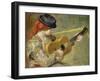 Girl with Guitar-Pierre-Auguste Renoir-Framed Giclee Print