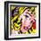 Girl with Hair Ribbon, c.1965-Roy Lichtenstein-Framed Art Print