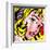 Girl with Hair Ribbon, c.1965-Roy Lichtenstein-Framed Art Print