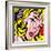 Girl with Hair Ribbon, c.1965-Roy Lichtenstein-Framed Art Print