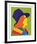 Girl with Hat I-John Grillo-Framed Limited Edition