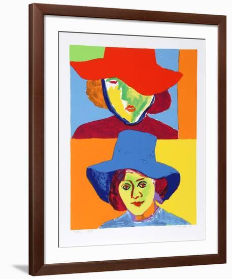 Girl with Hat III-John Grillo-Framed Collectable Print