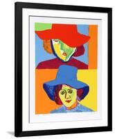 Girl with Hat III-John Grillo-Framed Collectable Print