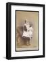 Girl with Her Doll-null-Framed Photographic Print