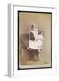 Girl with Her Doll-null-Framed Photographic Print