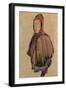 Girl with Hood, 1910-Egon Schiele-Framed Giclee Print